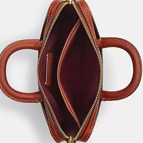 Coach Rogue Slim Brief 25 in Signature Canvas - Picture 4 of 9